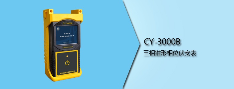 CY-3000B 三相鉗形相位伏安表